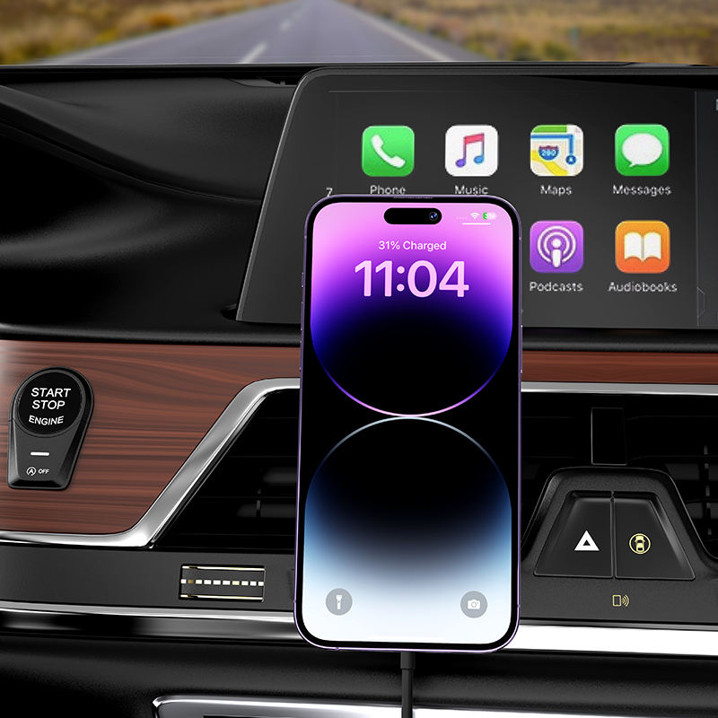 ZHX-CW01 Car Magnetic Wireless Charger for iPhone 12/13/14 Series Magnetic Charger Phone Mount Holder - Black ZHX-CW01 Car Magnetic Wireless Charger for iPhone 12/13/14 Series Magnetic Charger Phone Mount Holder - Black